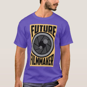 Camiseta Futuro Filmador de Filmagem Estudante Gift Vintage