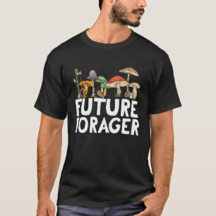 Camiseta Futuro Forager Caçando Morel Hunter Forag
