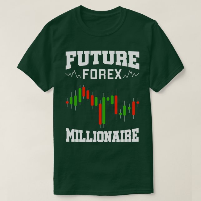 Camiseta Futuro Forex Millionaire 3 (Frente do Design)