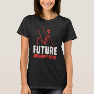 Camiseta Futuro Fósseis de Antropologia Científica Antropol