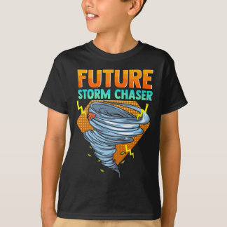 Camiseta Futuro Furacão Tornado Tornado e Thundersto