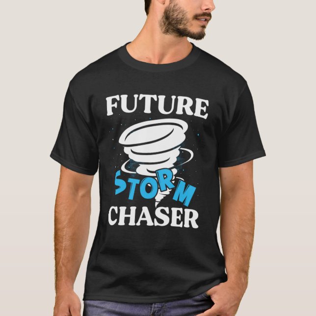 Camiseta Futuro Furacão Tornado Tornado e Thundersto (Frente)