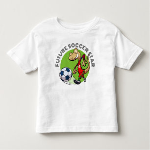 Camiseta Futuro Futebol Estrela Funny Gecko Foto do Jogador