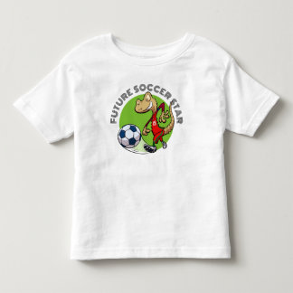 Camiseta Futuro Futebol Estrela Funny Gecko Foto do Jogador