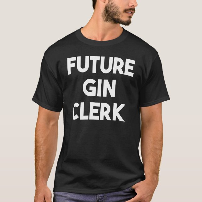 Camiseta Futuro Gin Clerk (Frente)
