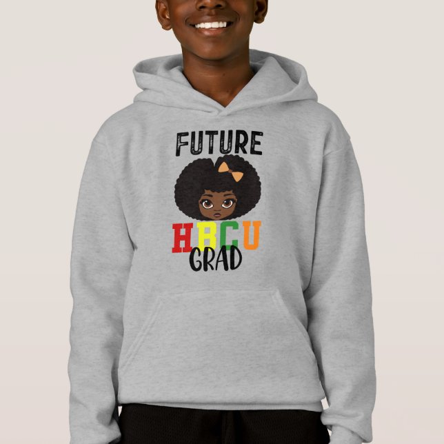 Camiseta Futuro Graduada de HBCU Graduação Faculdade Preta (Frente)