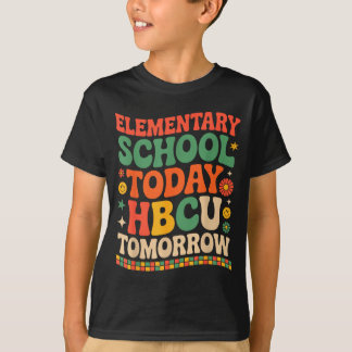 Camiseta Futuro graduado da hbcu, escola primária hbcu aman