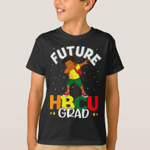 Camiseta Futuro graduado hbcu afro negro menino faculdade