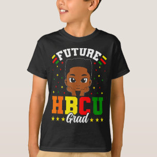 Camiseta Futuro Graduado Hbcu Menino Negro Historicamente F