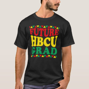 Camiseta Futuro Hbcu História do Formando Black College Men