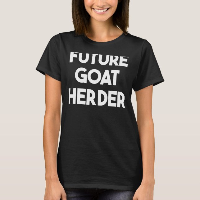 Camiseta Futuro Herder da Cabra (Frente)
