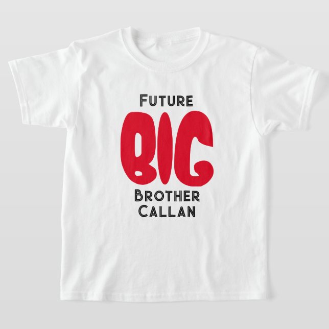 Camiseta "Futuro Irmão Grande" (Postura )