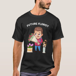 Camiseta Futuro Jardineiro Florista Buquê Flower Arrange