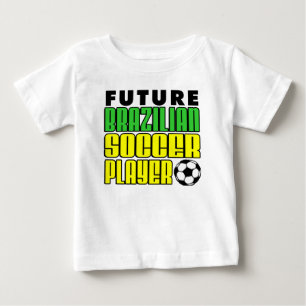 Camiseta Futuro Jogador de Futebol Brasileiro