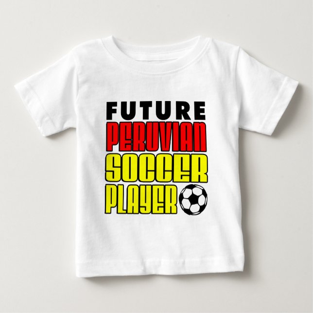 Camiseta Futuro Jogador de Futebol Peruano (Frente)