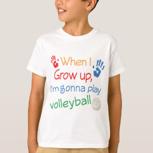 Camiseta Futuro jogador de voleibol