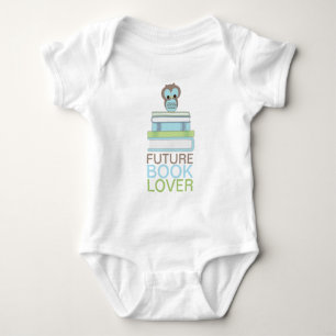 Camiseta Futuro Livro Sobre Bebê Garoto Coruja