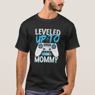Camiseta Futuro Mãe Nivelado Até À Mamãe Em Breve Ser M