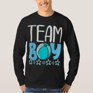 Camiseta Futuro Mãe Pai Equipe de Anúncio de Bebê Menino Gê