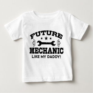 Camiseta Futuro Mecânico Como Meu Pai
