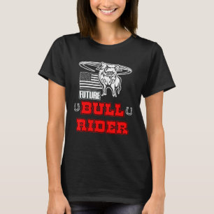 Camiseta Futuro Mecânico de guinchamento da Bull Rider Rode