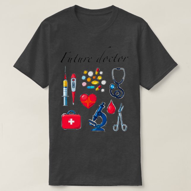 Camiseta futuro médico 1 (Frente do Design)