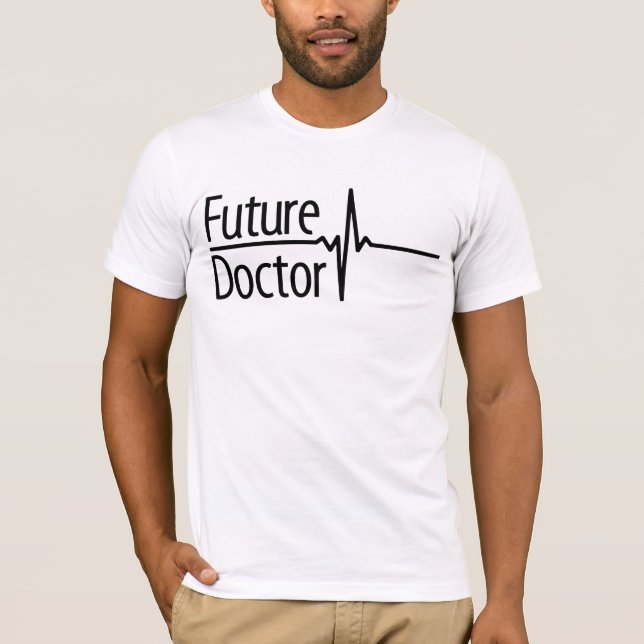 Camiseta Futuro Médico EKG (Frente)