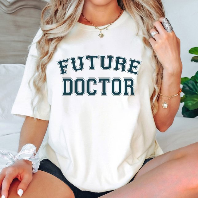 Camiseta Futuro Médico/Graduação Médica Branca (Future Doctor / Medical Student Graduation white T-Shirt)