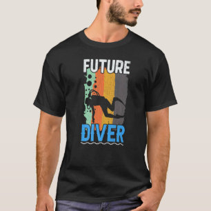 Camiseta Futuro Mergulhador Mergulhadores Profissionais Me