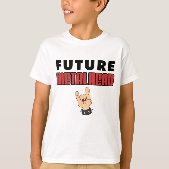 Camiseta Futuro Metalhead (Frente)