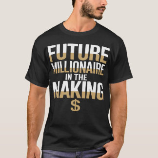 Camiseta Futuro Milionário na Motivação do Fazer
