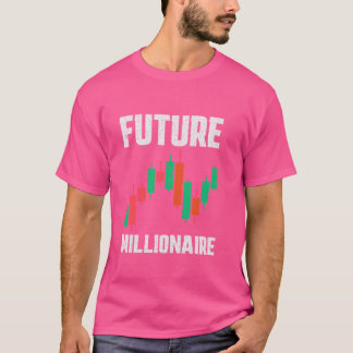 Camiseta Futuro Milionário Sucesso Negociações De Riqueza F