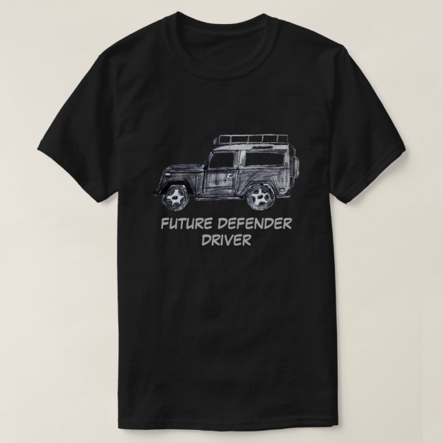 CAMISETA FUTURO MOTORISTA (Frente do Design)