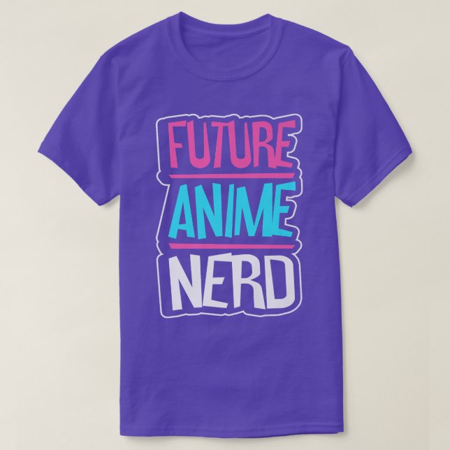 Camiseta Futuro Nerd Anime Japonês Estilo de Vida Otaku C (Frente do Design)