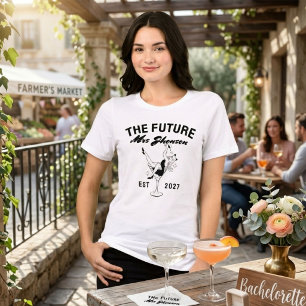 Camiseta Futuro nome personalizado da futura sra.