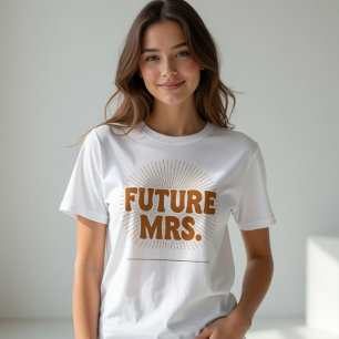 Camiseta Futuro Nome Personalizado da Sra.   Nome Personali