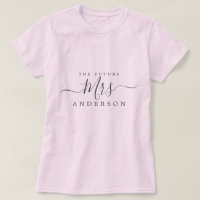 Futuro Nome Personalizado Roteiro Sra. Futura Noiv