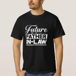 Camiseta Futuro Padre-em-Lei Engraçado Humor Familiar Orgul