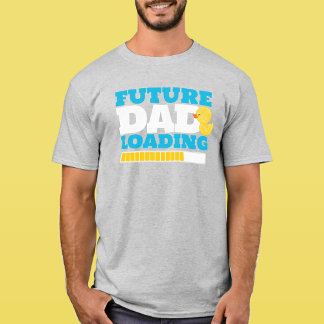 Camiseta Futuro Pai Carregando Pato de Borracha