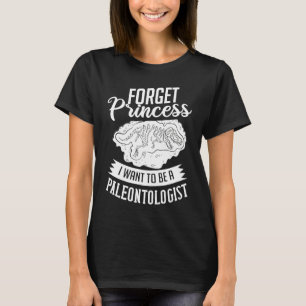 Camiseta Futuro Paleontólogo Dinossauro Esqueleto Fóssil