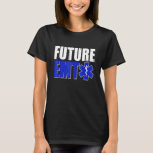 Camiseta Futuro Paramédico de EMT e Técnico de Saúde e EMS