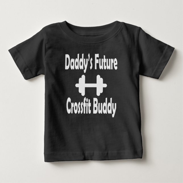 Camiseta Futuro parceiro CrossFit do Pai (Frente)