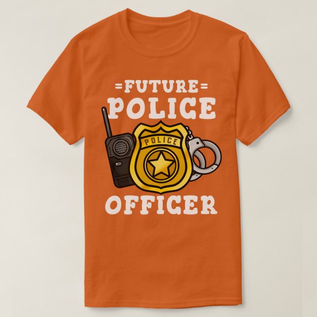 Camiseta Futuro Policial (Frente do Design)