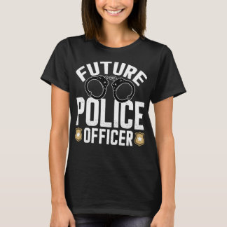 Camiseta Futuro Policial Engraçado Policiais
