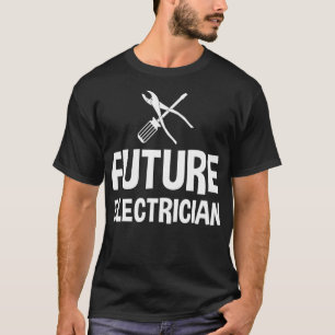 Camiseta Futuro Presente para Crianças Eletrônicas