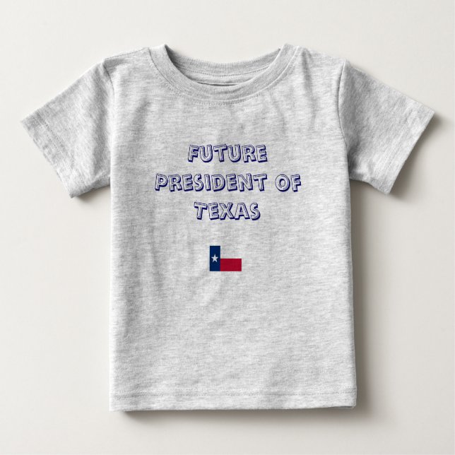 Camiseta Futuro Presidente do Texas (Frente)