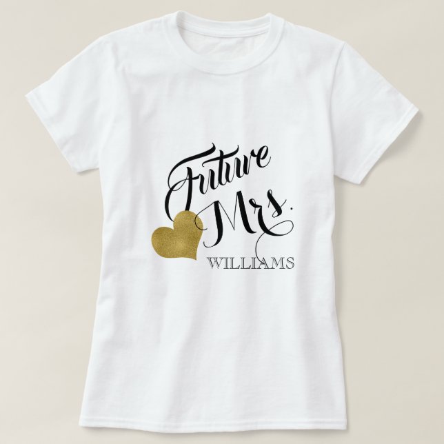 Camiseta Futuro Sra.  (Frente do Design)