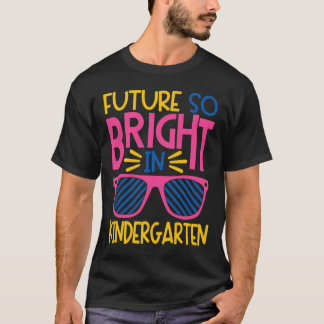 Camiseta Futuro Tão Brilhante no jardim de infância Óculos 