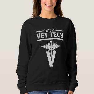 Camiseta Futuro técnico veterinário veterinário do Vet Tech