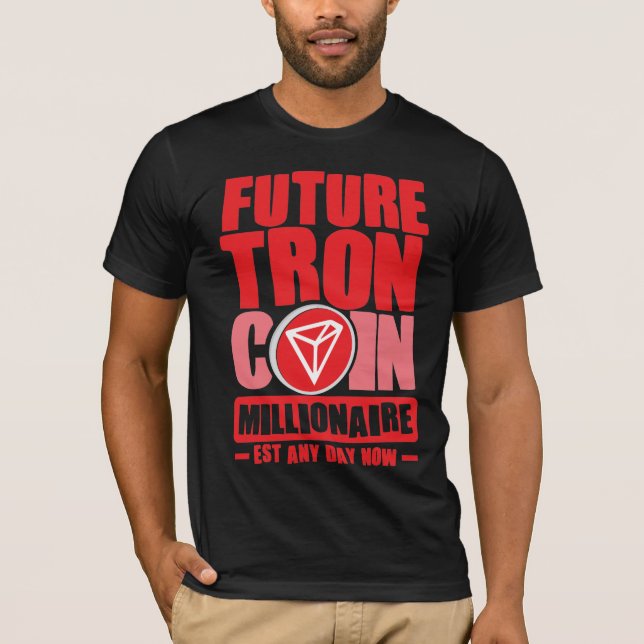 Camiseta Futuro TRON Moin Millionaire (Frente)